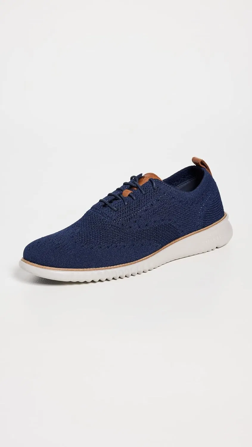 Мужские оксфорды Cole Haan 2.Zerogrand Stitchlite, Blue Navy Blue Vp Gry Marine Blue Vp Gry — фото 3