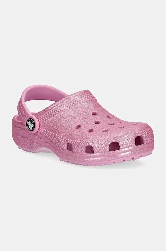 

Детские шлепанцы CLASSIC GLITTER CLOG Crocs, розовый