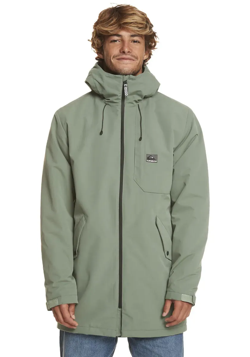 

Куртка Quiksilver для активного отдыха "NEW SKYWARD JCKT", с капюшоном, зеленый