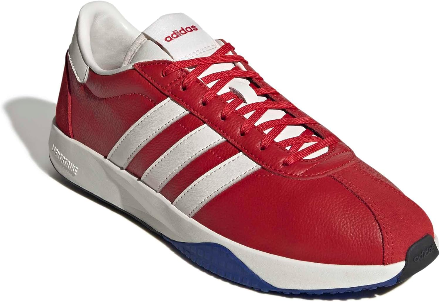 Кроссовки adidas Мужские 76/26, белый/синий/алый — фото 2