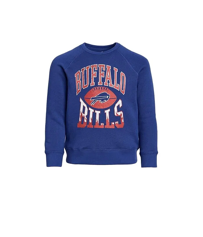 Флисовая толстовка реглан Buffalo Bills Junk Food Clothing Kids, Liberty