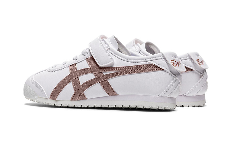 Детские кроссовки CANDY GLITTER PS Low-top Белый/Розовое золото Onitsuka Tiger — фото 4