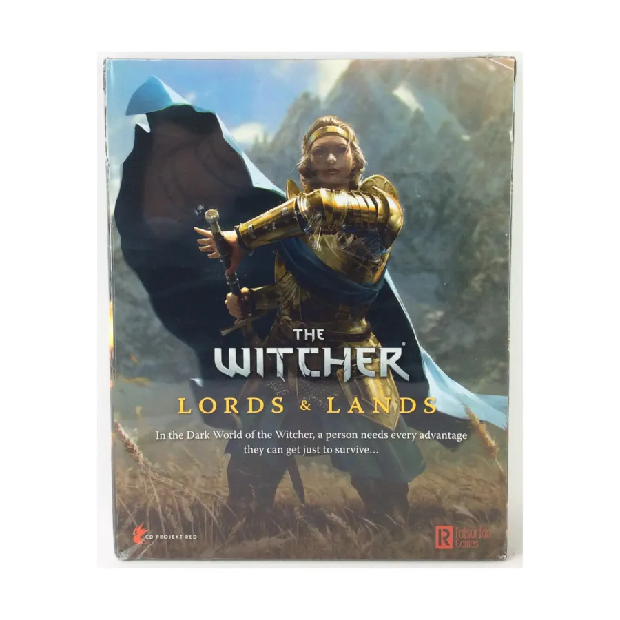 

Lords & Lands, Witcher - Tactical Role Playing Game, твердый переплет