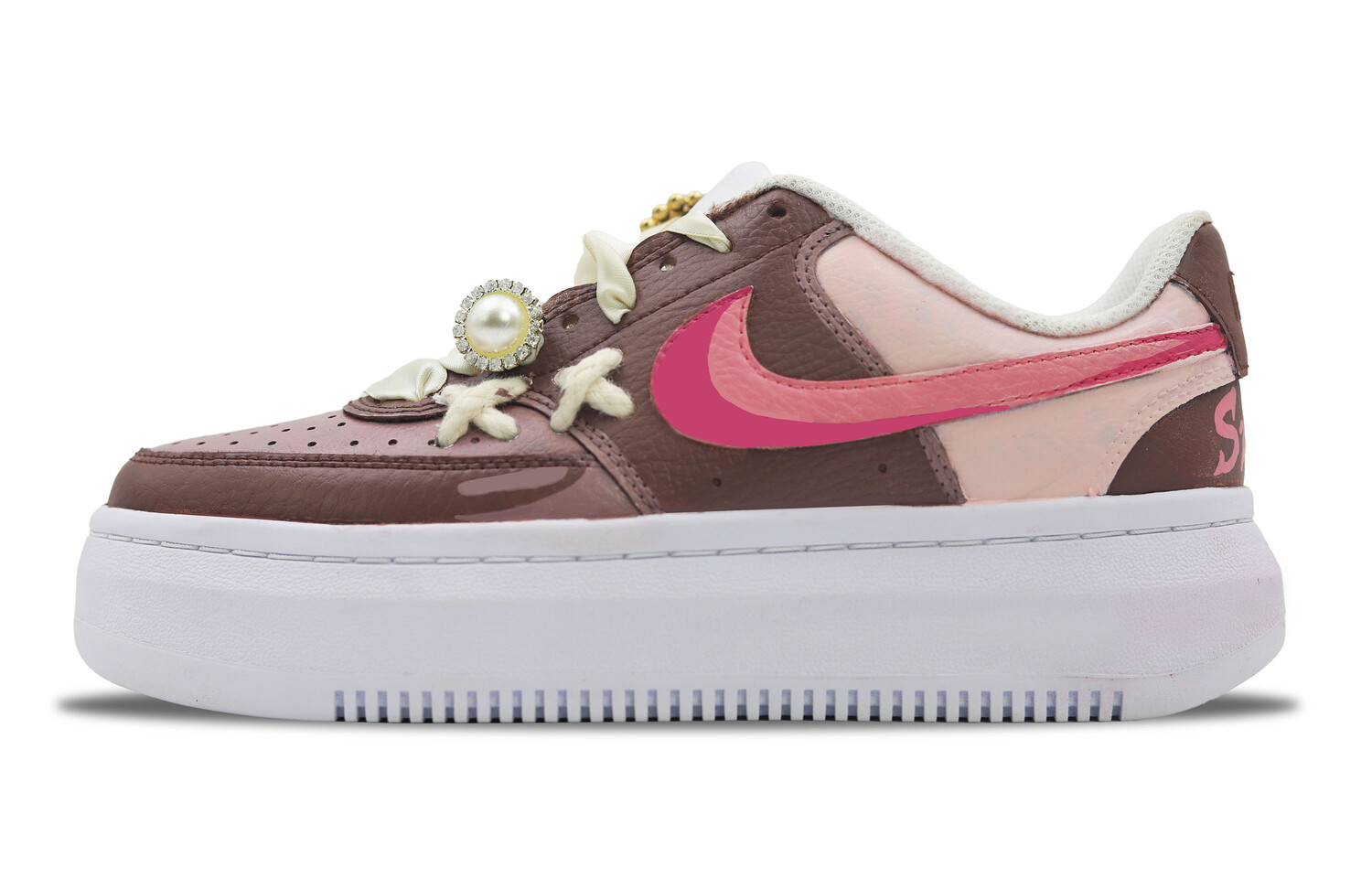 

Женские кроссовки для скейтбординга Nike Court Vision 1, White