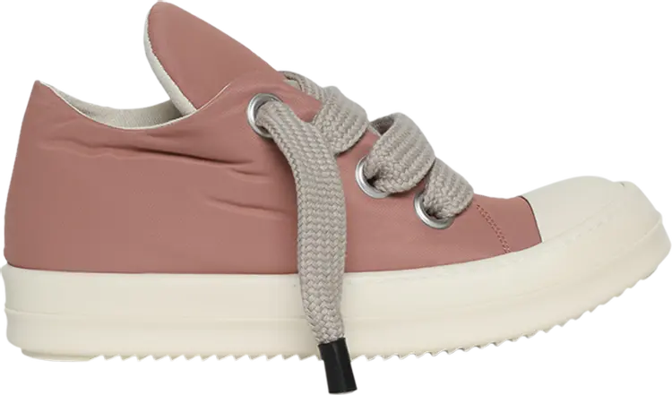 

Кроссовки Rick Owens Wmns Lido DRKSHDW Jumbo Lace Puffer Low 'Dark Pink', розовый