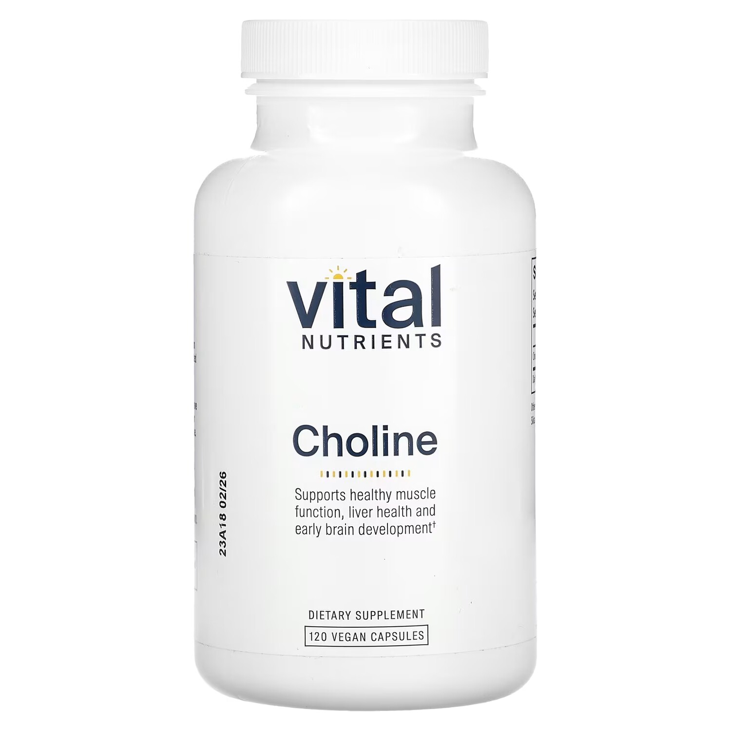 

Холин Vital Nutrients, 120 капсул