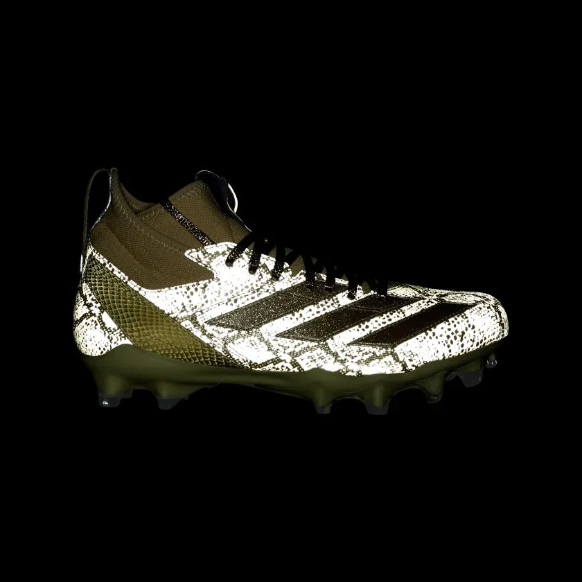 Мужские футбольные бутсы adidas adidas x Disney Jafar Adizero Impact, золотистый металлик/золотистый металлик/сердцевина бла — фото 2