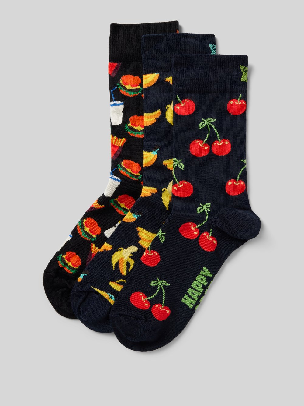 

Носки с рисунком в упаковке 3 шт Happy Socks, синий