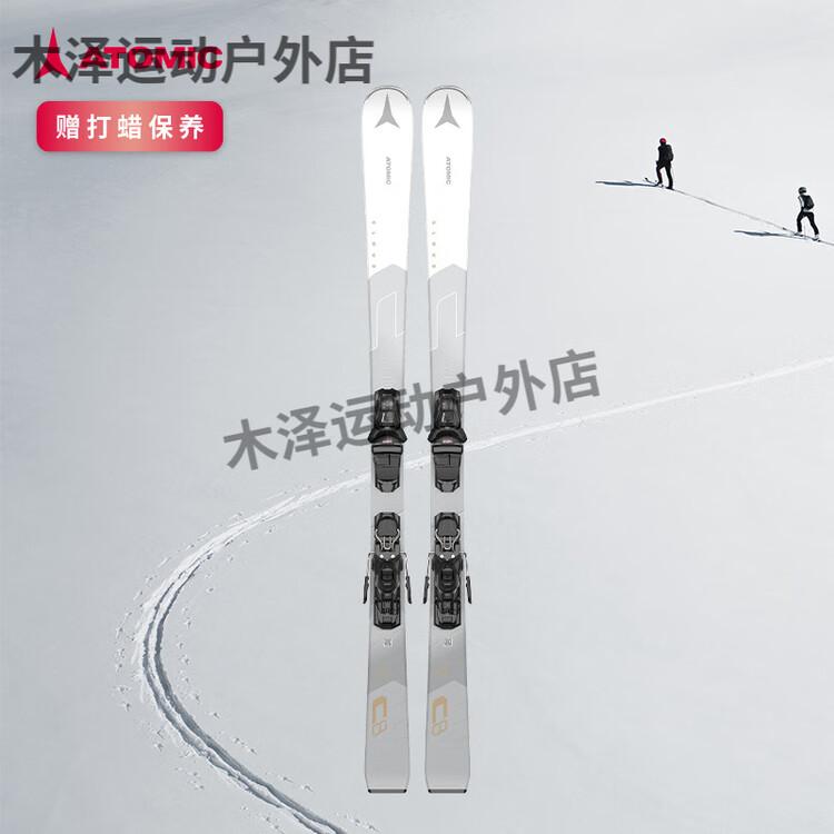 

Atomic Женские лыжи, для зимнего сезона, серия CLOUD, полноразмерный пенный сердечник, амортизация, средний уровень, женская модель, черный/белый CL 150 см