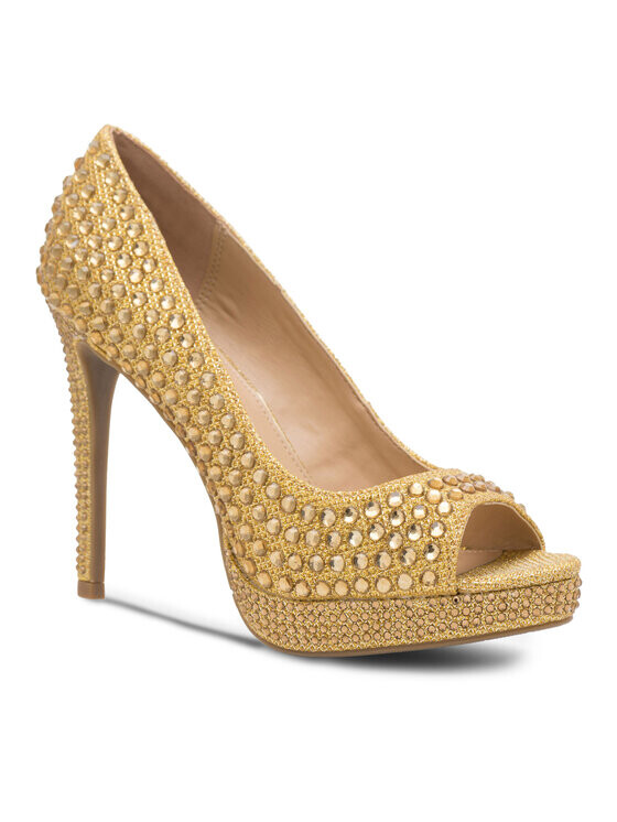 

Босоножки золотого цвета Nine West, желтый