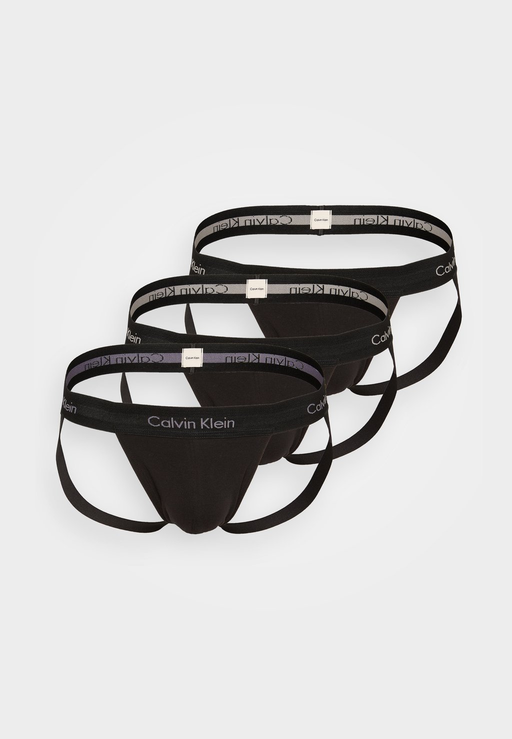 

Трусы JOCK STRAP 3 PACK Calvin Klein Underwear, мультиколор