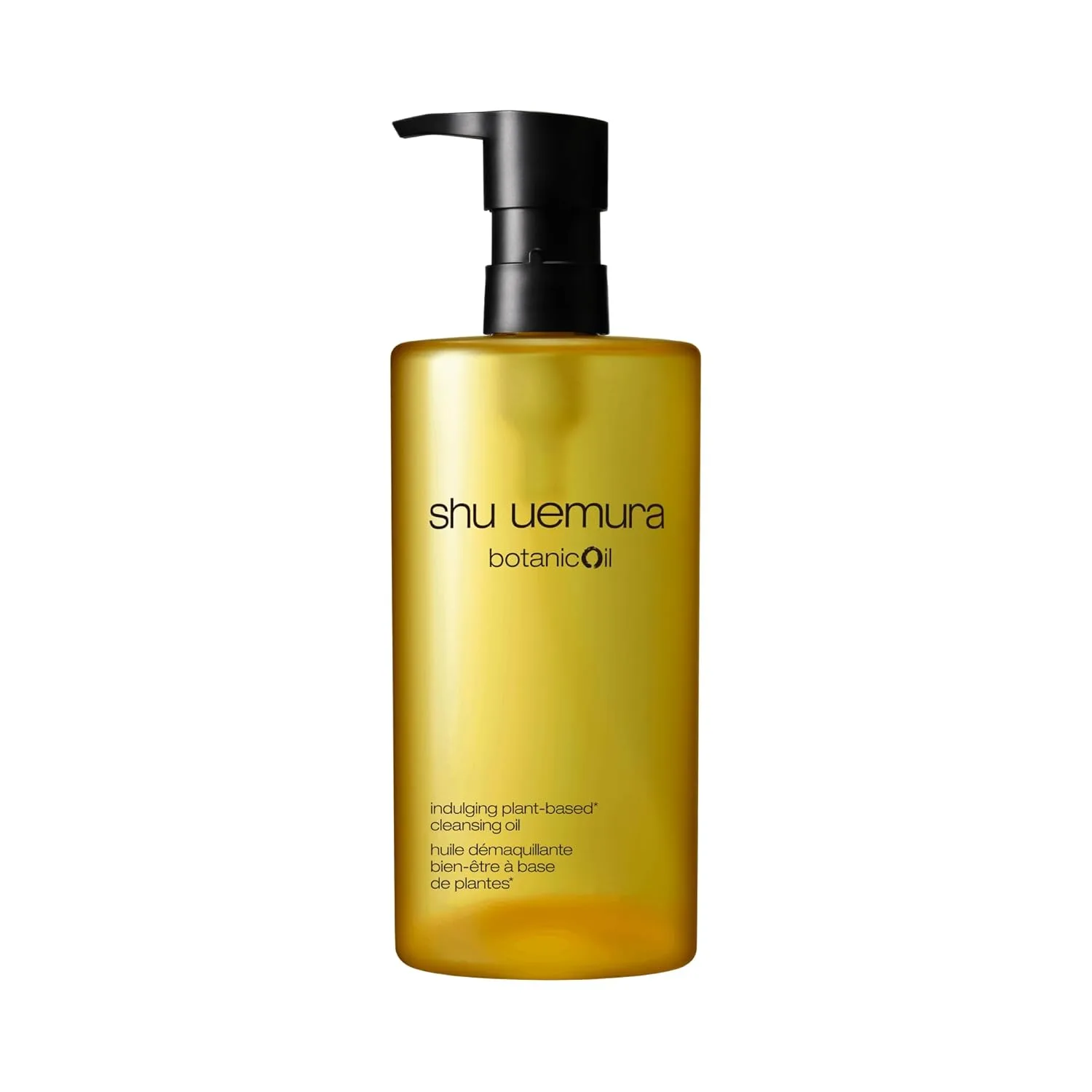 Очищающее масло Shu Uemura Botanicoil Indulging, средство для снятия макияжа и умывания лица с растительными экстрактами, подходит для чувствительной кожи. 450 мл (1 шт.), Clear