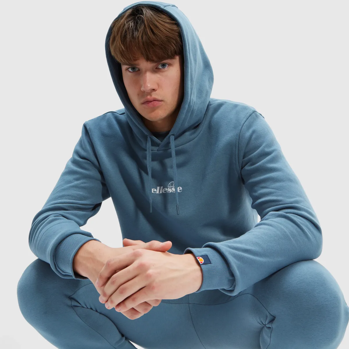 

Толстовка Ellesse с капюшоном "H HOODED SEATSHIRT", синий