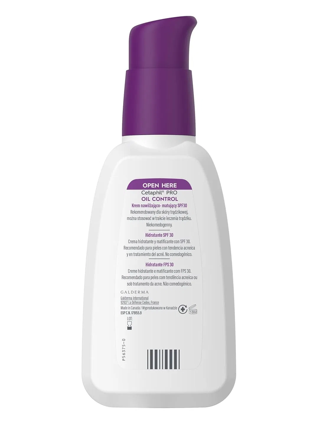 Крем для лица SPF30 CETAPHIL Увлажняющий с «Dermacontrol» от — фото 3