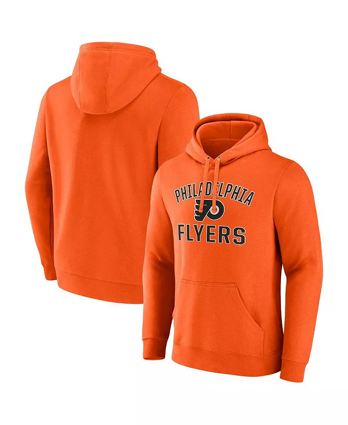 

Мужская оранжевая толстовка с капюшоном Philadelphia Flyers Victory Arch Fanatics