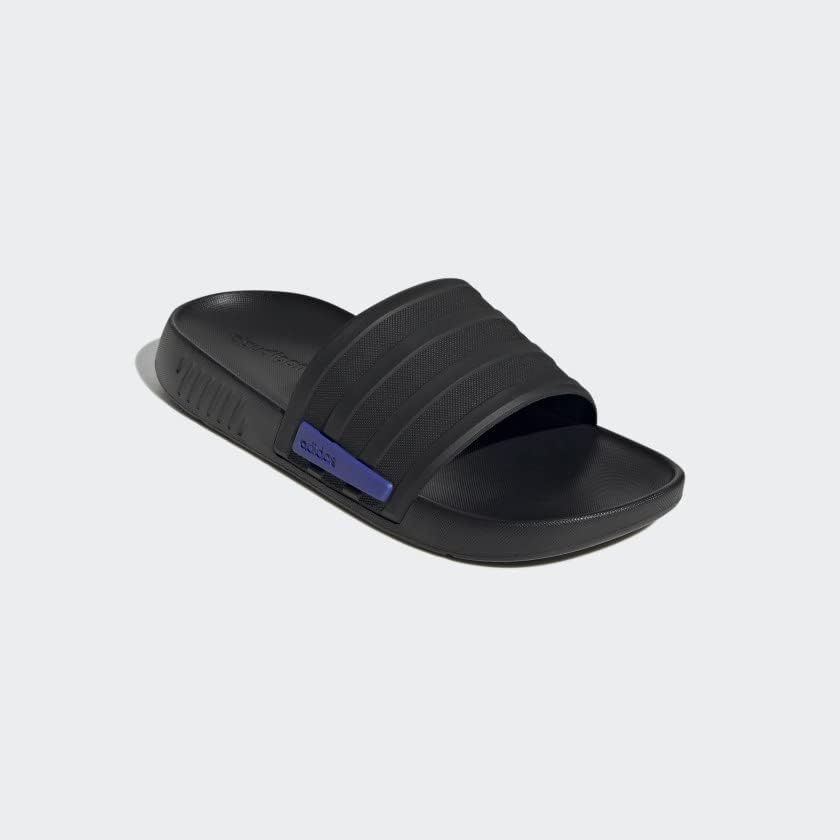 Сланцы adidas унисекс-взрослые шлепанцы Racer Tr Slide, черный — фото 4