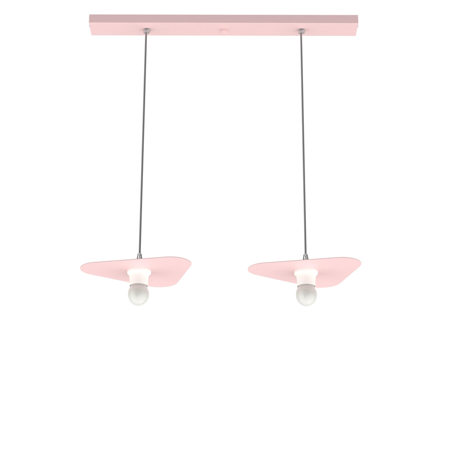 

Подвесной светильник Lumicom, 25x30x7 см, розовый