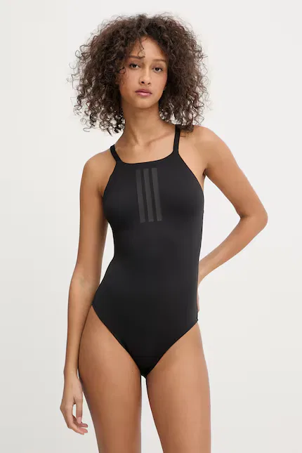 Купальник слитный спортивный Adidas Performance, черный