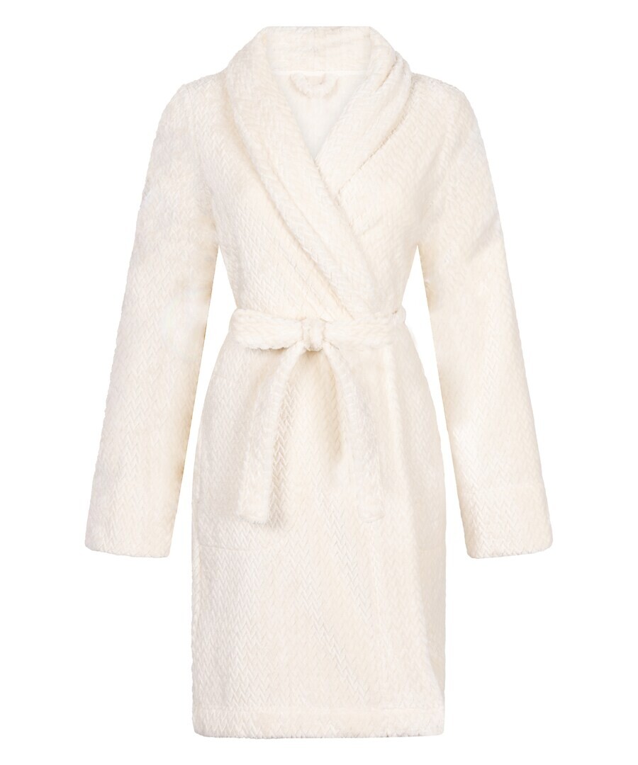 

Халат Hunkemöller Short Bathrobe, белый