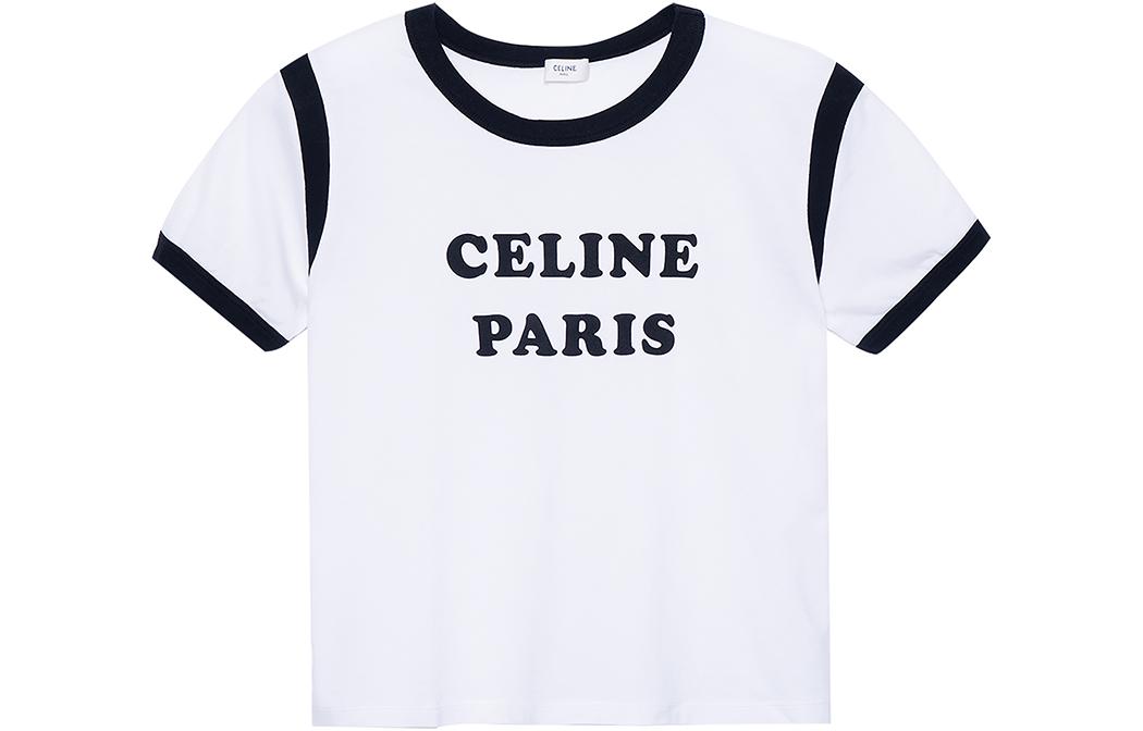 

Топ укороченный женский Celine Paris, белый