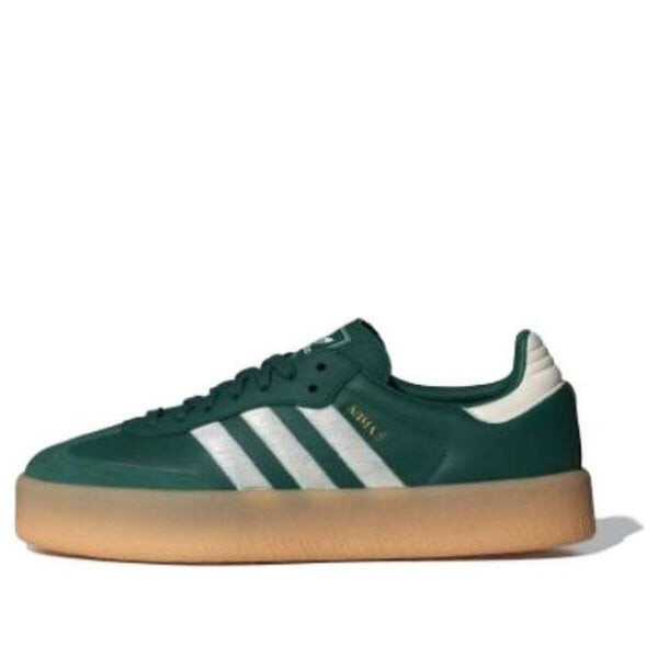 

Кроссовки самбэ Adidas, зеленый