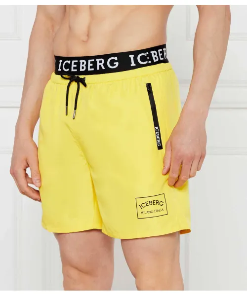 

Пляжные шорты Regular fit Iceberg, желтый
