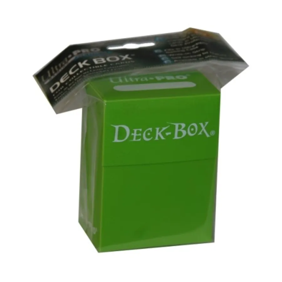 

Коробка для колоды - светло-зеленый, Deck Boxes - Solid Color (Ultra Pro)