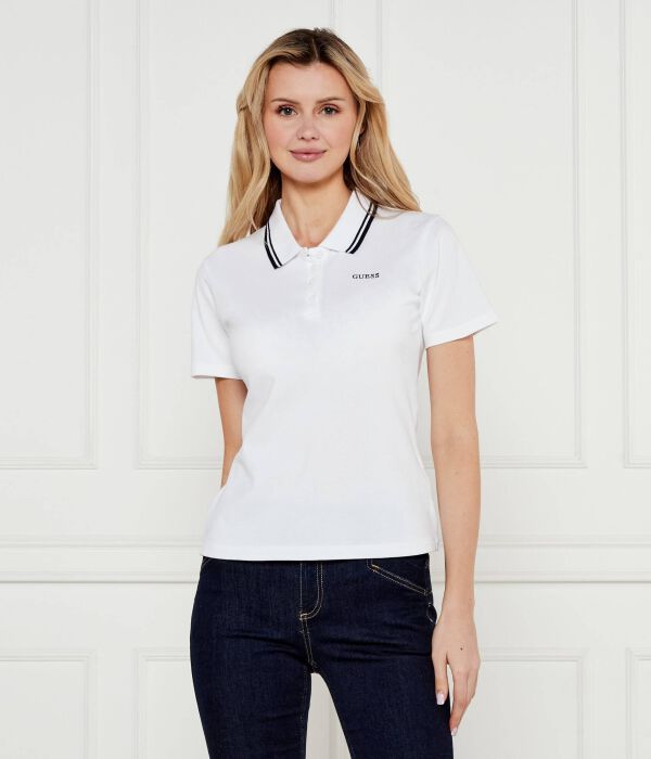 

Рубашка поло Regular fit Guess Active, белый