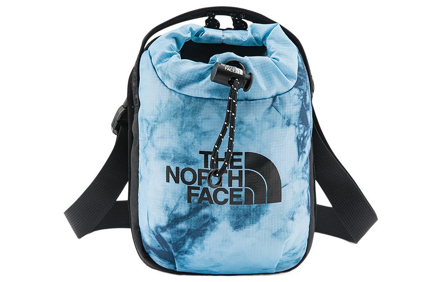 

Сумка через плечо унисекс THE NORTH FACE, Синий камуфляж