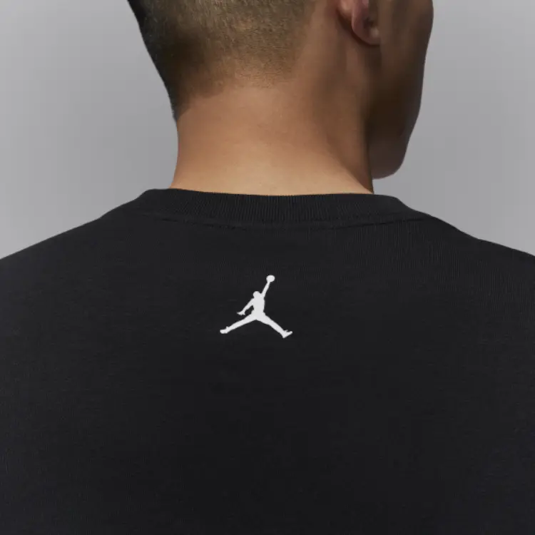 Футболка Jordan Essentials мужская черная Nike, черный — фото 4