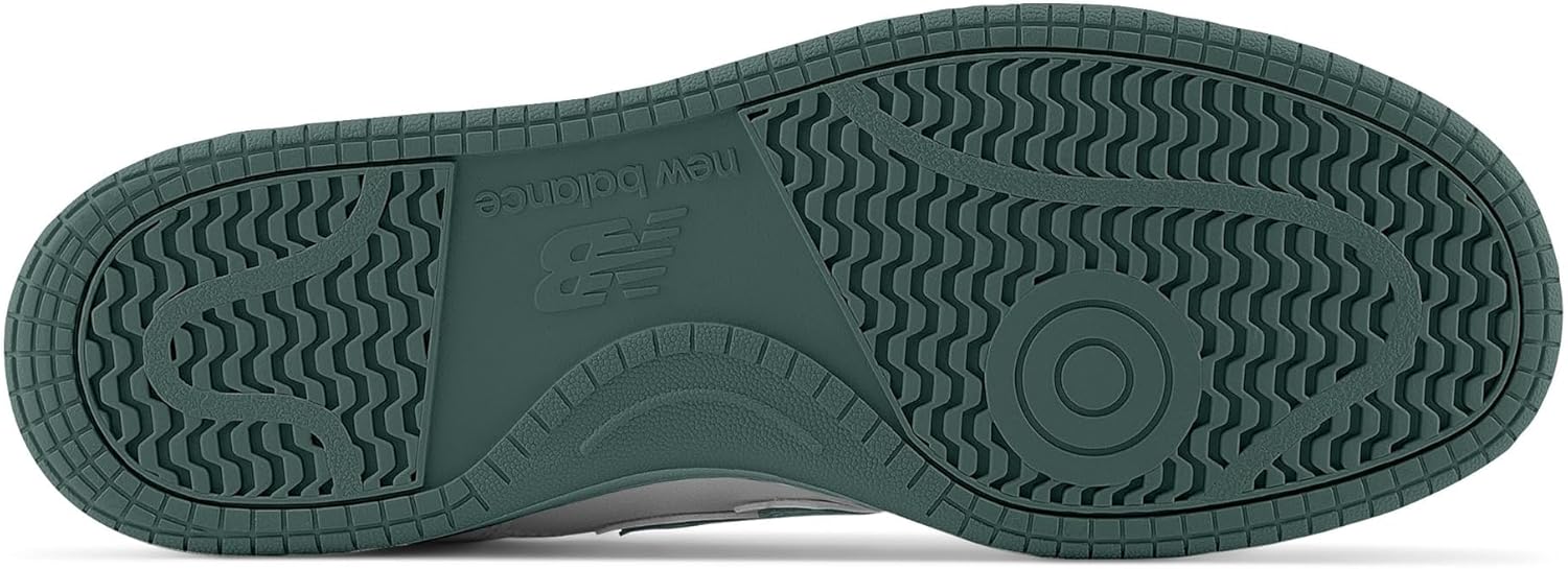 Мужские кроссовки New Balance 480 V1, White/Nightwatch Green/Light Aluminum — фото 3