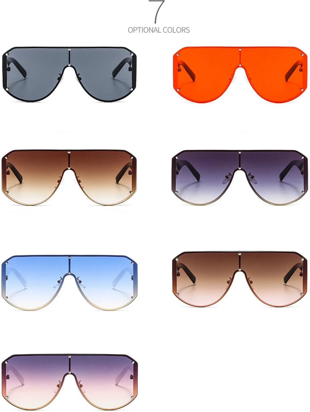 

Большие ретро-солнцезащитные очки-пилот для женщин, модные, крупные, в стиле 70-х, дизайнерские, с защитой от УФ-излучения, женские солнцезащитные очки mincl, Red