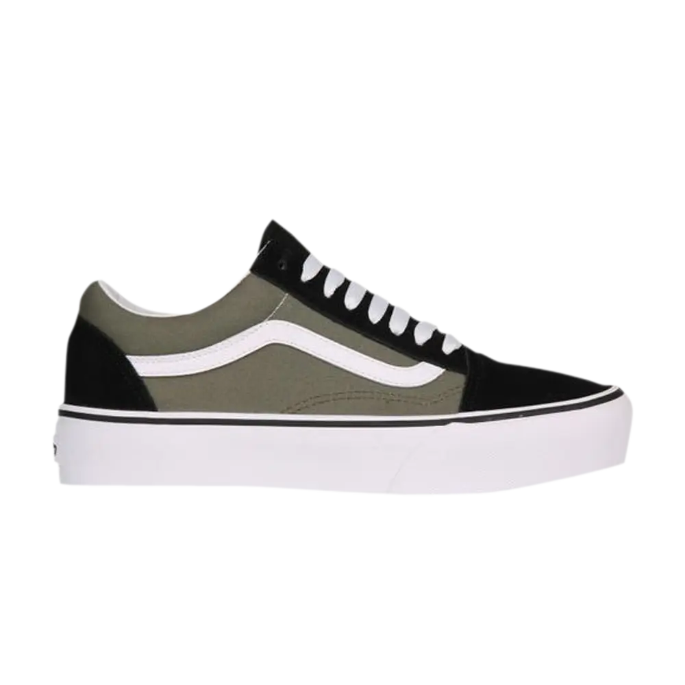 

Ботинки Old Skool Platform Vans, зеленый