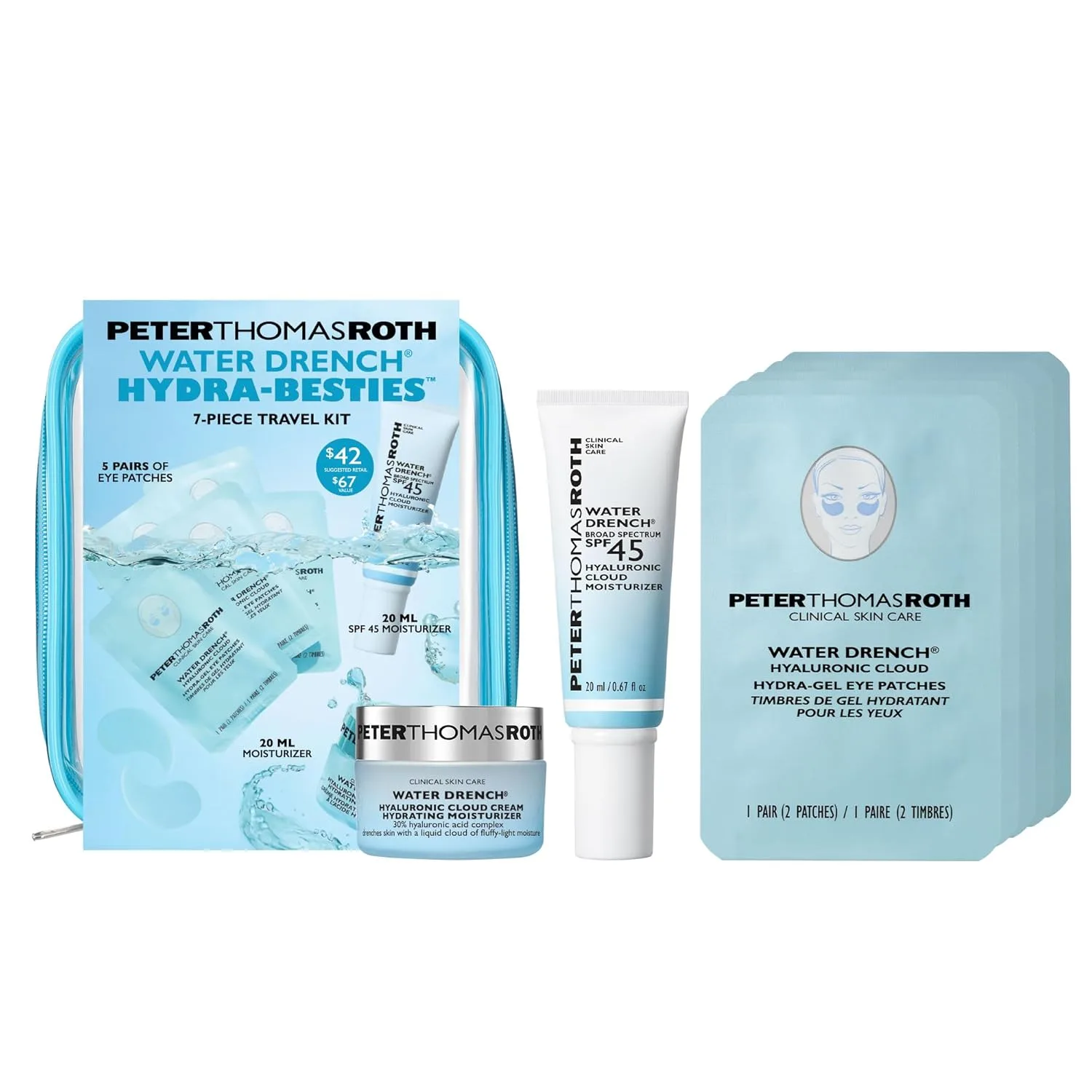 Peter Thomas Roth | Дорожный набор Water Drench Hydra-Besties из 7 предметов