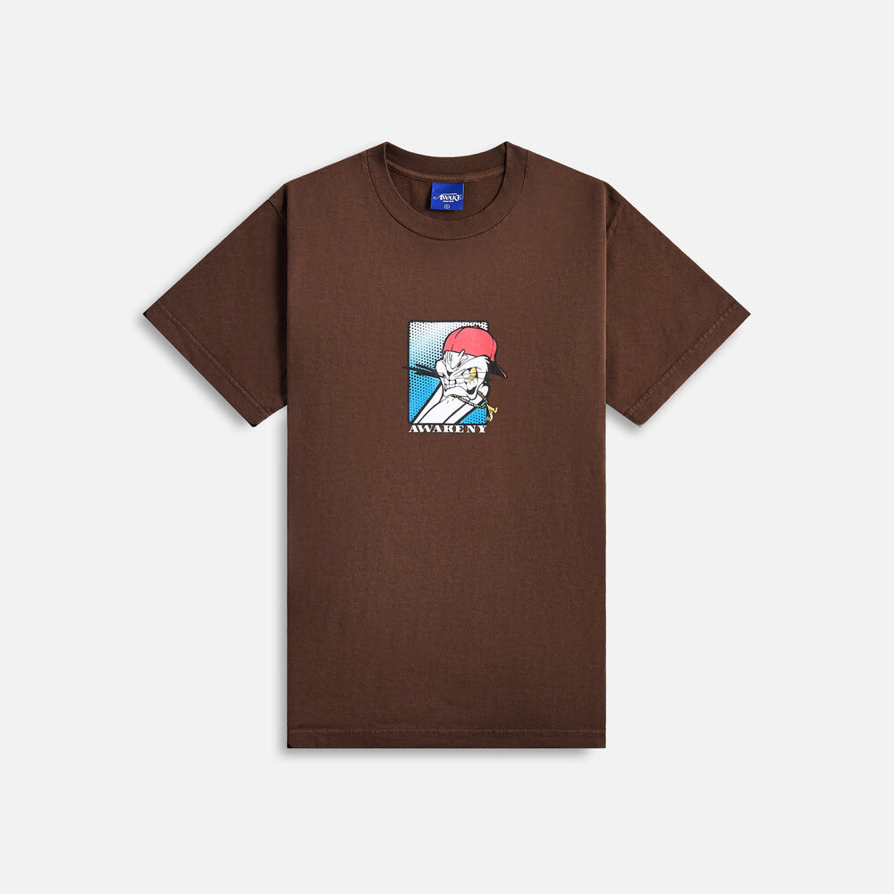 

Футболка Awake NY Bunny Tee, коричневый