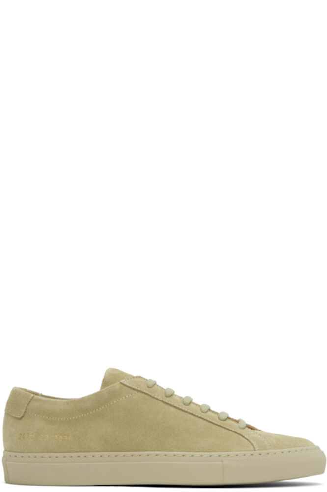 

Бежевые кроссовки Achilles Tonal Suede Common Projects