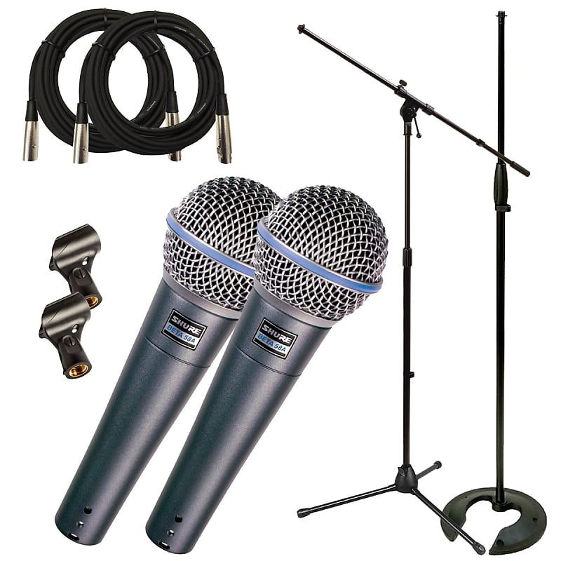 

Динамический вокальный микрофон Shure BETA 58A Handheld Supercardioid Dynamic Microphone