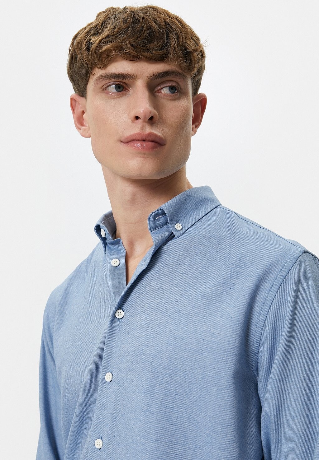 

Рубашка BUTTONED Koton, синий