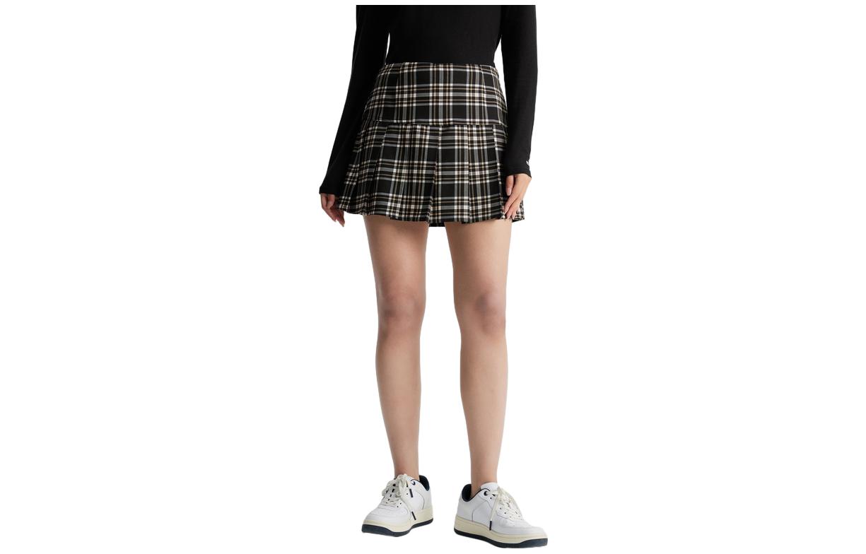 Tommy Hilfiger Повседневные короткие юбки для женщин Black White — фото 3