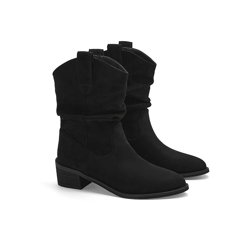 TOOMANYSHOES Осенние воспоминания 2.0 Женские ботинки на щиколотке Черные, цвет Black — фото 4