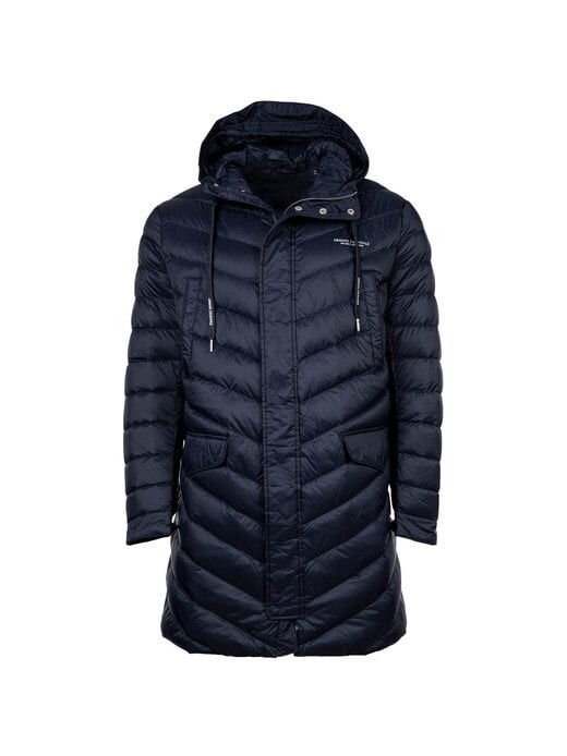 

Стеганая куртка Armani Exchange, синий