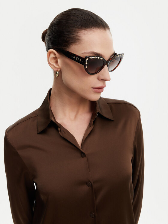 

Солнцезащитные очки GU00163 Guess, коричневый