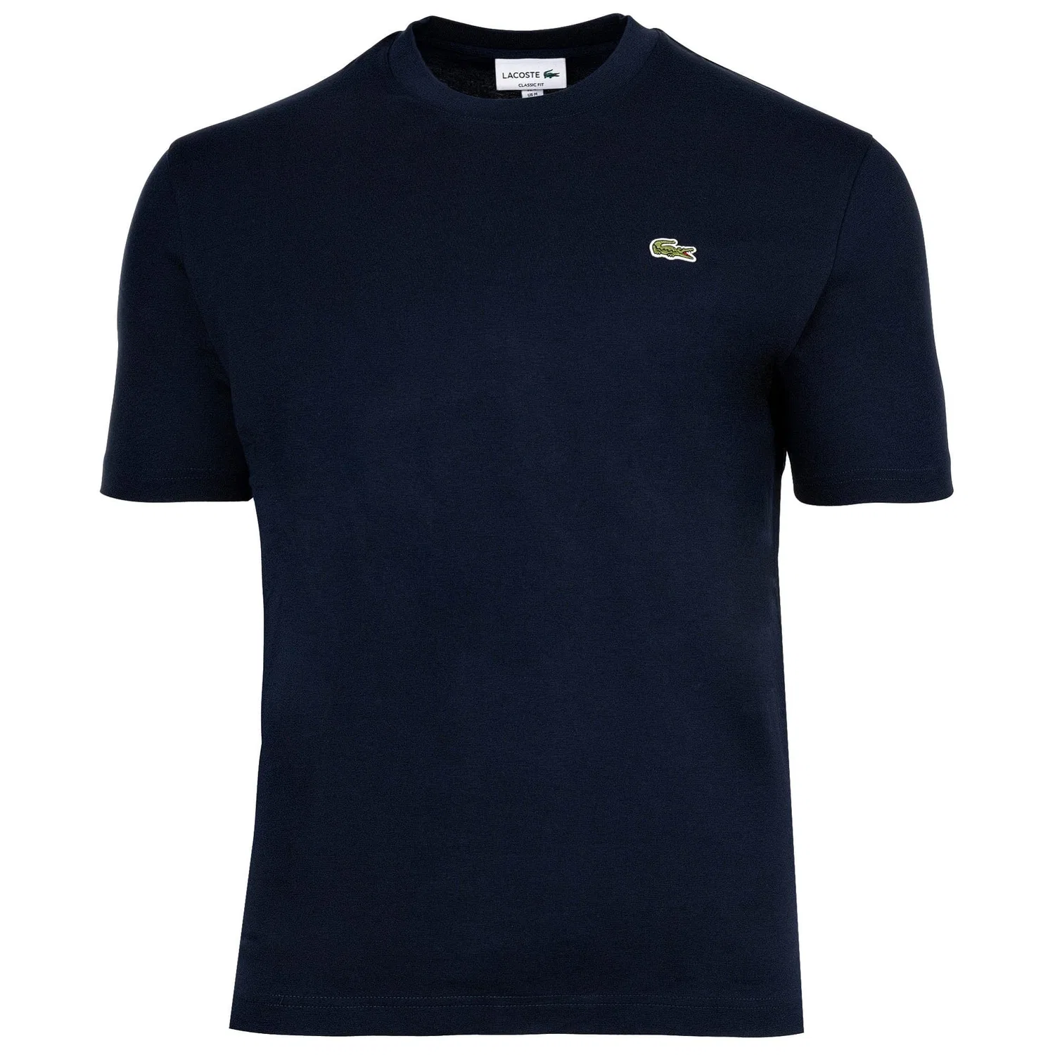 Футболка из хлопка Lacoste, синий