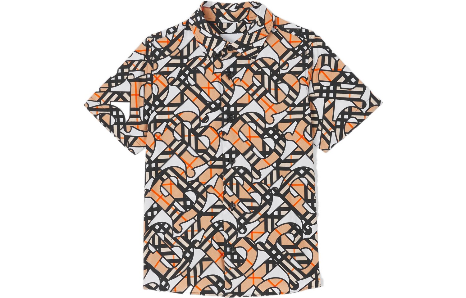 

Детская рубашка Burberry, цвет Brown