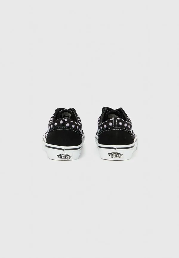Классические скейтбордистские кроссовки унисекс Vans, Black/Purple — фото 3