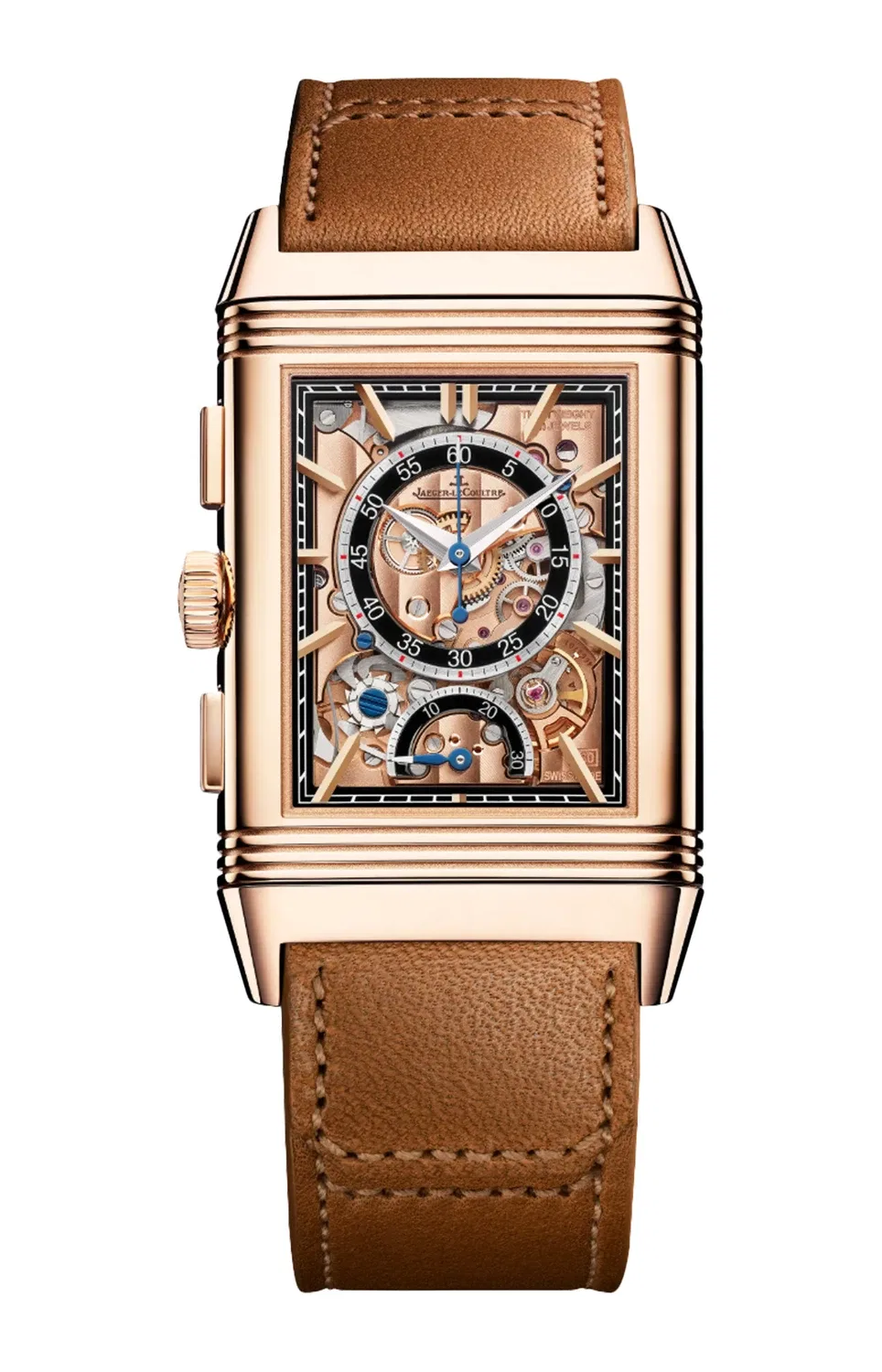 REVERSO TRIBUTE CHRONOGRAPH - ЛИМИТИРОВАННАЯ СЕРИЯ - 389256J JAEGER-LECOULTRE, золотой — фото 2