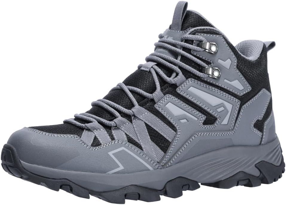 

Мужские водонепроницаемые походные ботинки CAMEL CROWN, прочные ботинки, удобные для походов, треккинга и прогулок на природе, серый