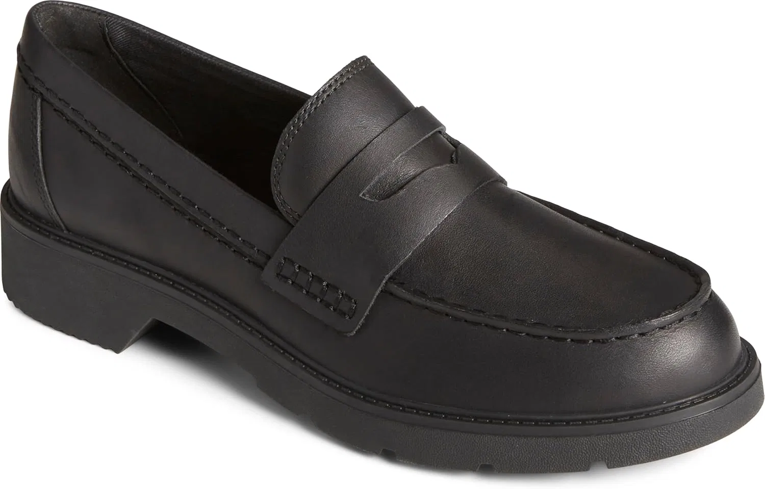 Лоферы женские Sperry, Black — фото 2
