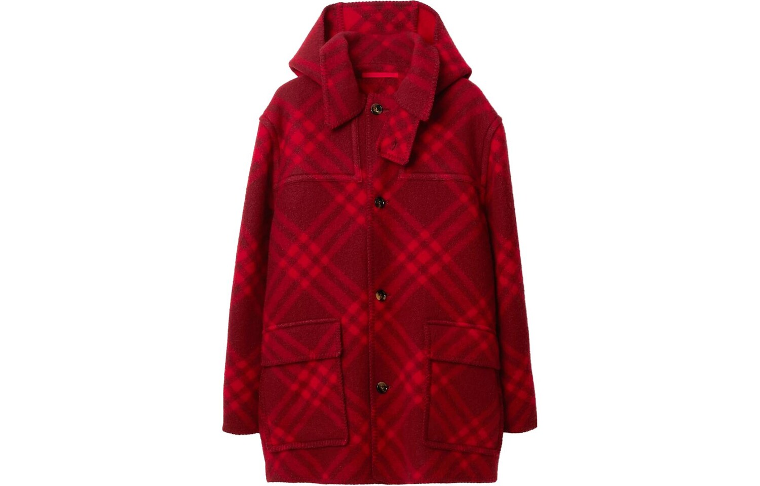 

Пальто Мужское Красное Burberry, красный