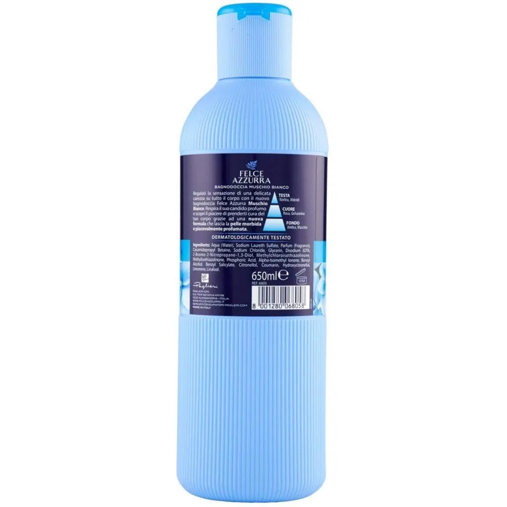 Гель для душа Felce Azzurra Bagnodoccia White Musk Italian Gourmet E.R. — фото 3